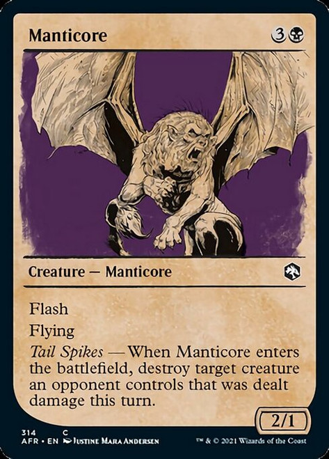 Manticore - Adventures in the Forgotten Realms: Showcase Manticore - Adventures in the Forgotten Realms: Showcase