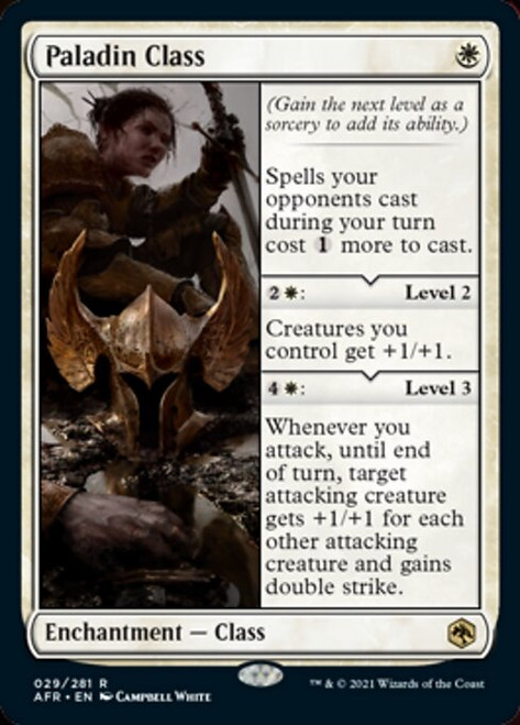 Paladin Class - Adventures in the Forgotten Realms