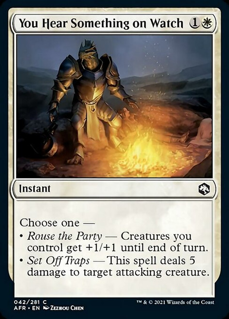 You Hear Something on Watch - Adventures in the Forgotten Realms