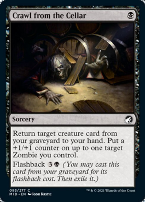 Crawl from the Cellar - Innistrad: Midnight Hunt Crawl from the Cellar - Innistrad: Midnight Hunt