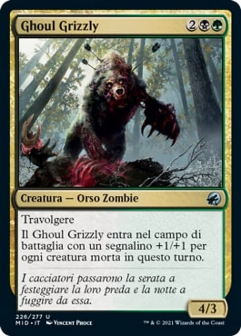 Grizzly Ghoul - Innistrad: Midnight Hunt Grizzly Ghoul - Innistrad: Midnight Hunt