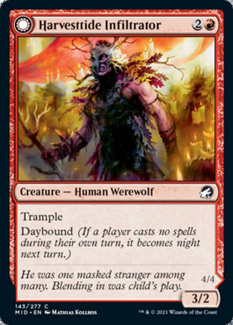 Harvesttide Infiltrator - Innistrad: Midnight Hunt Harvesttide Infiltrator - Innistrad: Midnight Hunt