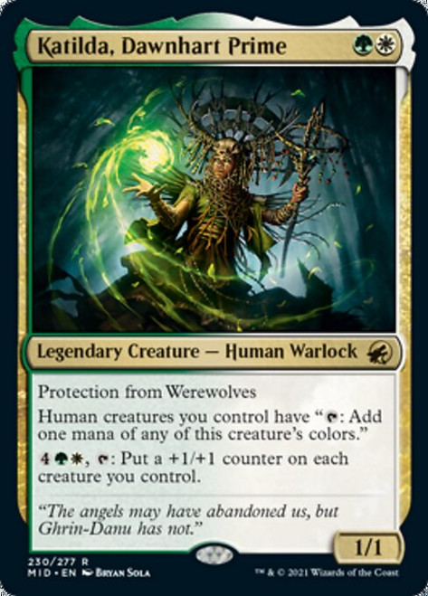 Katilda, Dawnhart Prime - Innistrad: Midnight Hunt Katilda, Dawnhart Prime - Innistrad: Midnight Hunt