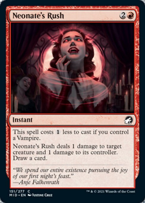 Neonate's Rush - Innistrad: Midnight Hunt [F]