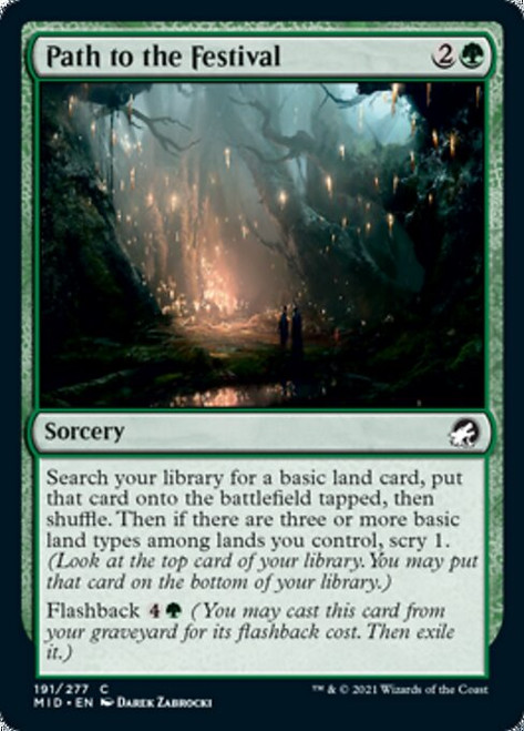 Path to the Festival - Innistrad: Midnight Hunt Path to the Festival - Innistrad: Midnight Hunt