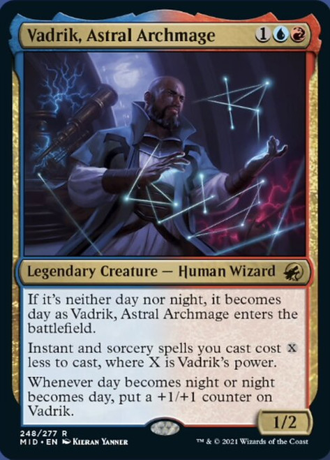 Vadrik, Astral Archmage - Innistrad: Midnight Hunt Vadrik, Astral Archmage - Innistrad: Midnight Hunt