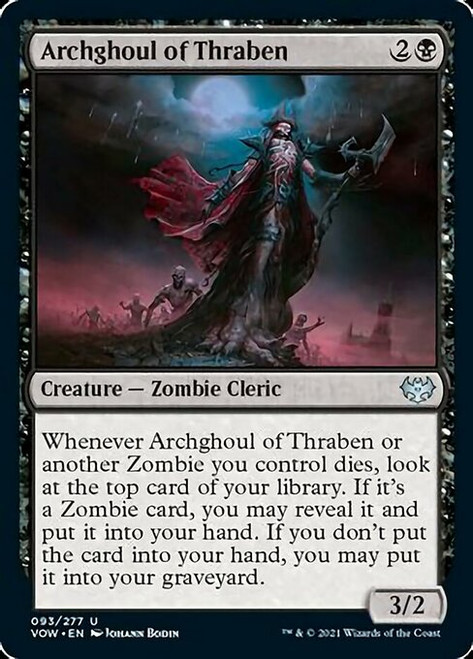 Archghoul of Thraben - Innistrad: Crimson Vow Archghoul of Thraben - Innistrad: Crimson Vow