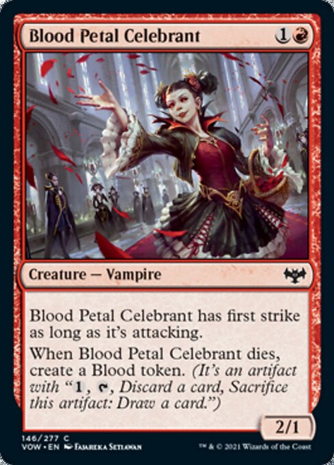 Blood Petal Celebrant - Innistrad: Crimson Vow Blood Petal Celebrant - Innistrad: Crimson Vow