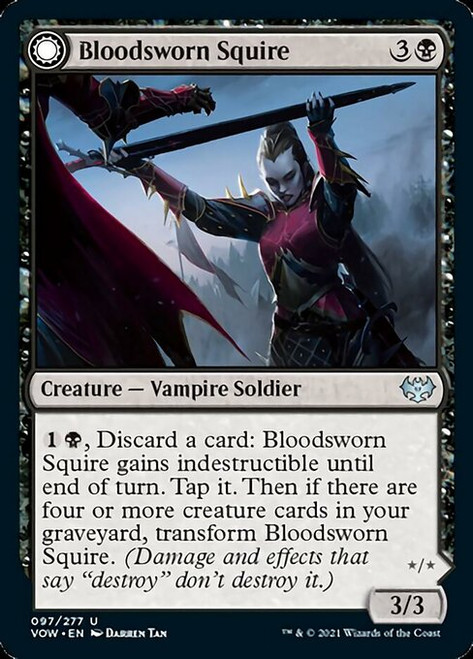 Bloodsworn Squire - Innistrad: Crimson Vow