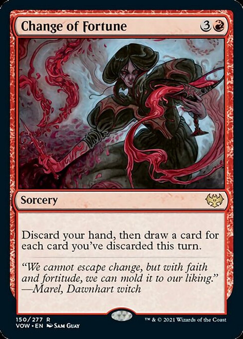 Change of Fortune - Innistrad: Crimson Vow [F]