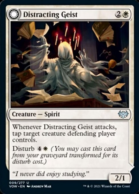 Distracting Geist - Innistrad: Crimson Vow