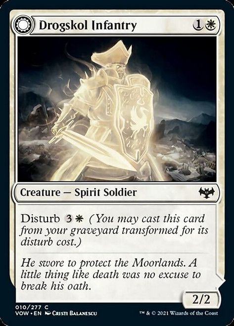 Drogskol Infantry - Innistrad: Crimson Vow Drogskol Infantry - Innistrad: Crimson Vow