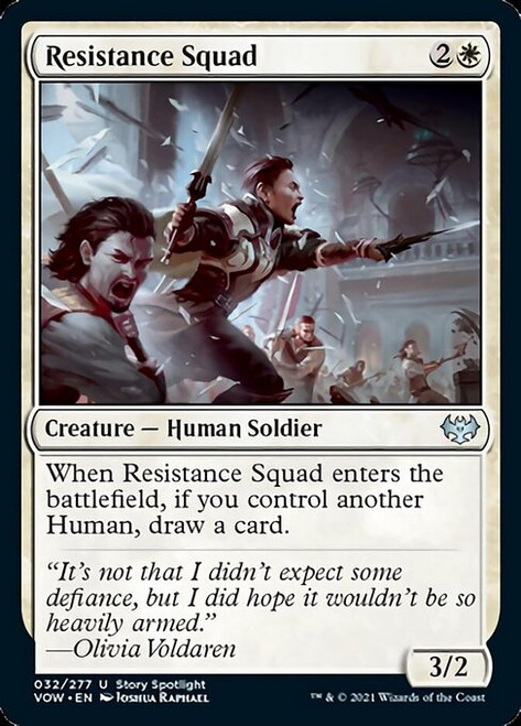 Resistance Squad - Innistrad: Crimson Vow