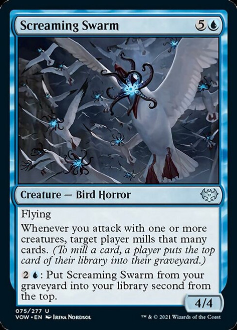 Screaming Swarm - Innistrad: Crimson Vow Screaming Swarm - Innistrad: Crimson Vow