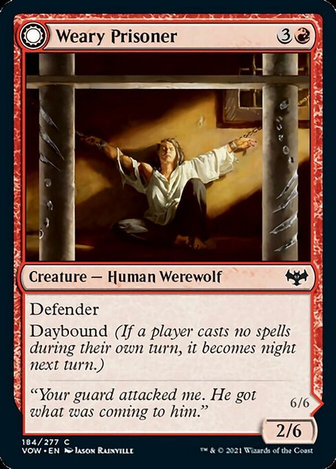 Weary Prisoner - Innistrad: Crimson Vow