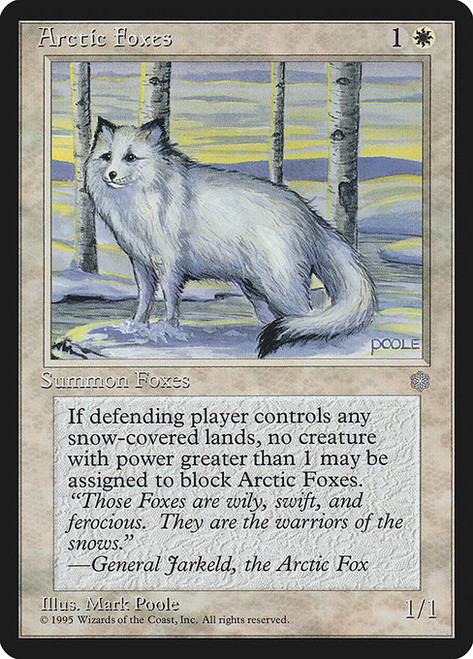 Arctic Foxes - Ice Age