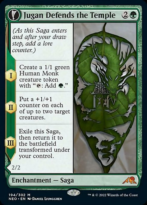 Jugan Defends the Temple - Kamigawa: Neon Dynasty