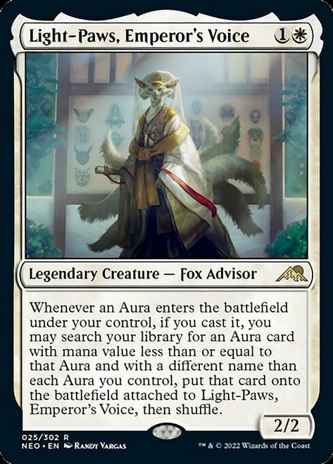 Light-Paws, Emperor's Voice - Kamigawa: Neon Dynasty