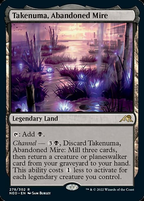 Takenuma, Abandoned Mire - Kamigawa: Neon Dynasty