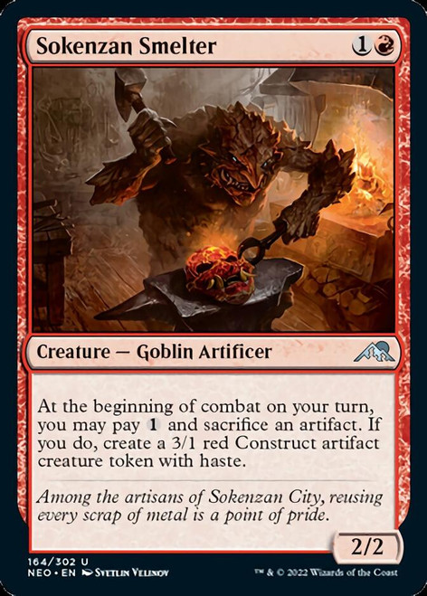 Sokenzan Smelter -  Kamigawa: Neon Dynasty