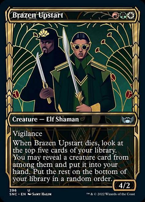 Brazen Upstart - Streets of New Capenna: Showcase