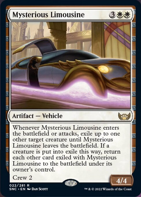 Mysterious Limousine - Streets of New Capenna