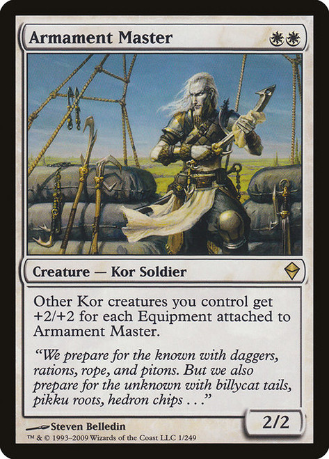 Armament Master - Zendikar [F]