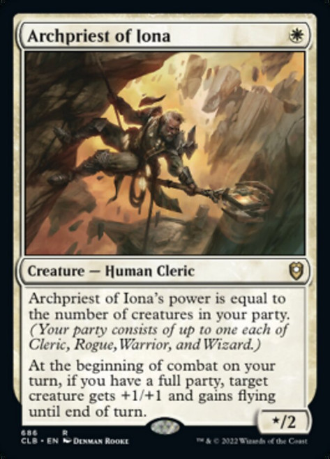 Archpriest of Iona - Commander Legends: Battle for Baldur's Gate: Commander Decks