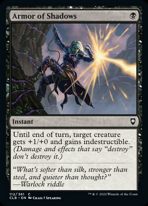 Armor of Shadows - Commander Legends: Battle for Baldur's Gate