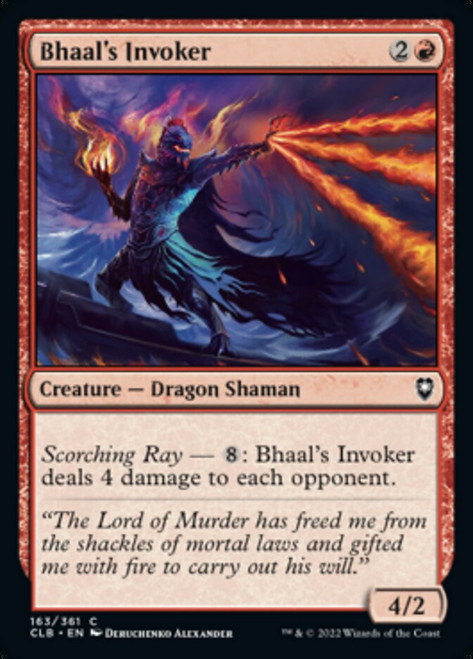 Bhaal's Invoker - Commander Legends: Battle for Baldur's Gate