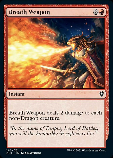 Breath Weapon - Commander Legends: Battle for Baldur's Gate