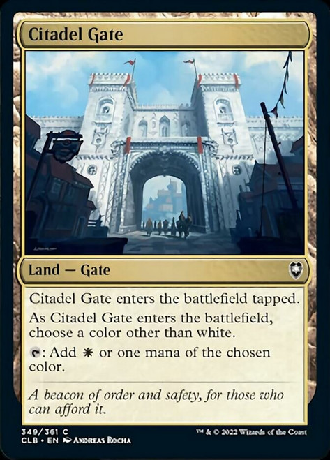 Citadel Gate - Commander Legends: Battle for Baldur's Gate