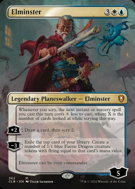 Elminster - Commander Legends: Battle for Baldur's Gate: Borderless