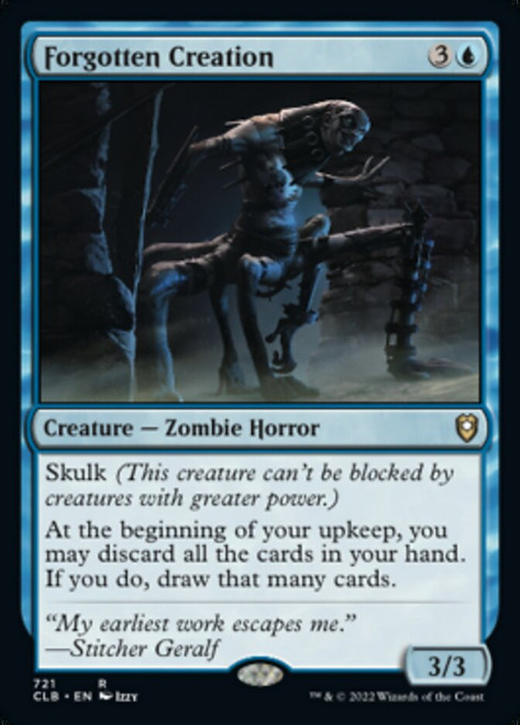 Forgotten Creation - Commander Legends: Battle for Baldur's Gate: Commander Decks