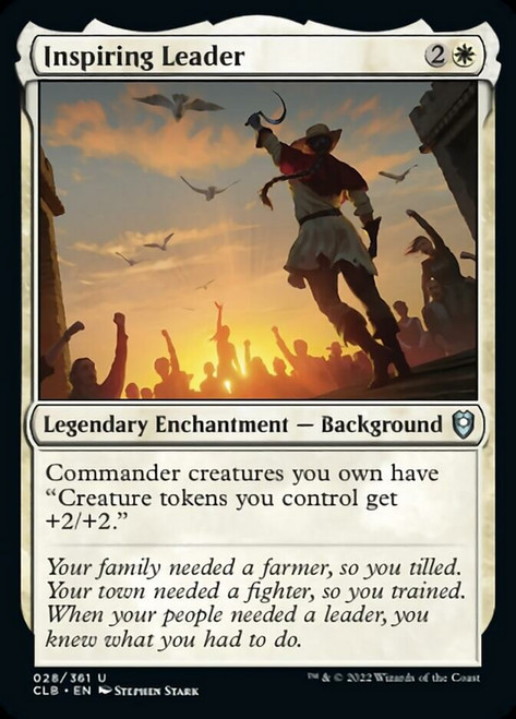 Inspiring Leader - Commander Legends: Battle for Baldur's Gate