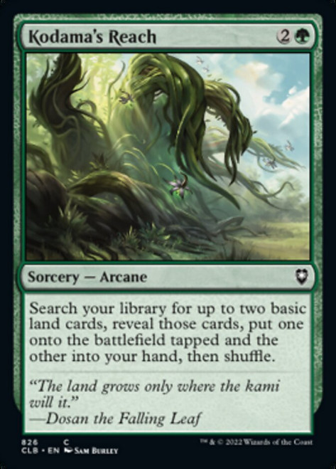 Kodama''s Reach - Commander Legends: Battle for Baldur's Gate: Commander Decks