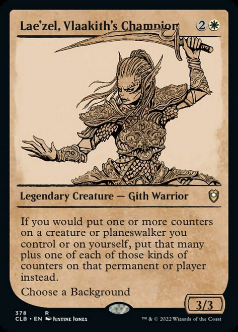Lae'zel, Vlaakith's Champion - Commander Legends: Battle for Baldur's Gate: Showcase