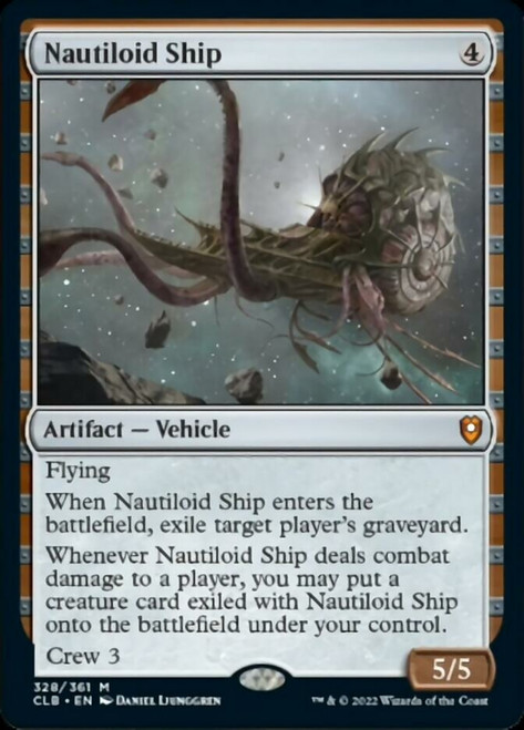 Nautiloid Ship - Commander Legends: Battle for Baldur's Gate