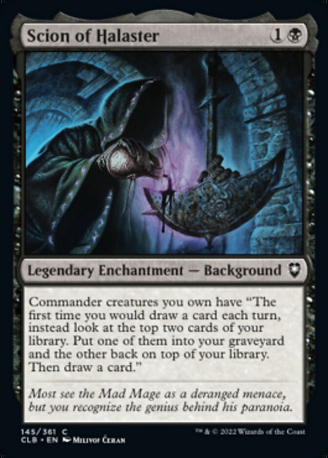 Scion of Halaster - Commander Legends: Battle for Baldur's Gate