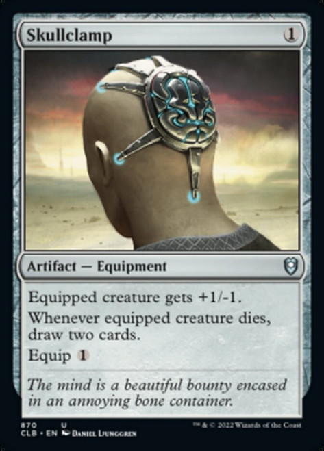 Skullclamp - Commander Legends: Battle for Baldur's Gate: Commander Decks