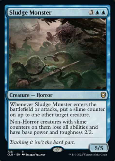 Sludge Monster - Commander Legends: Battle for Baldur's Gate: Commander Decks