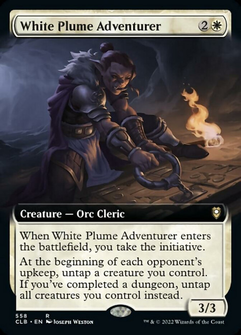 White Plume Adventurer - Commander Legends: Battle for Baldur's Gate: Extended Arts