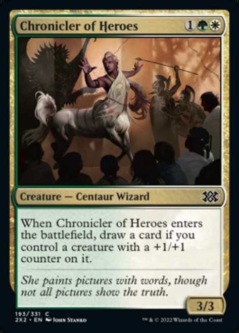 Chronicler of Heroes - Double Masters 2022 Chronicler of Heroes - Double Masters 2022