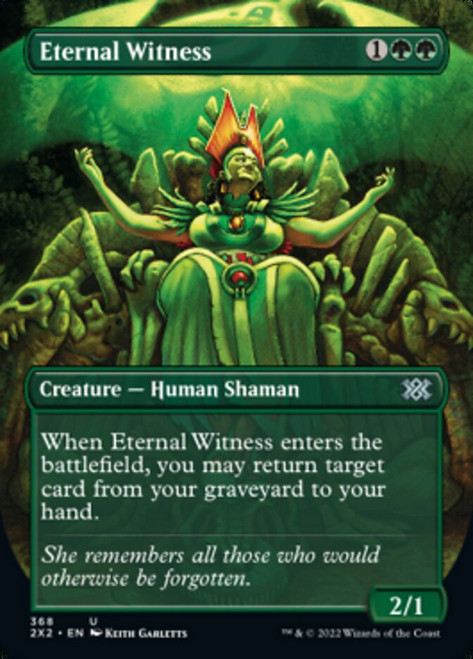 Eternal Witness - Double Masters 2022: Borderless