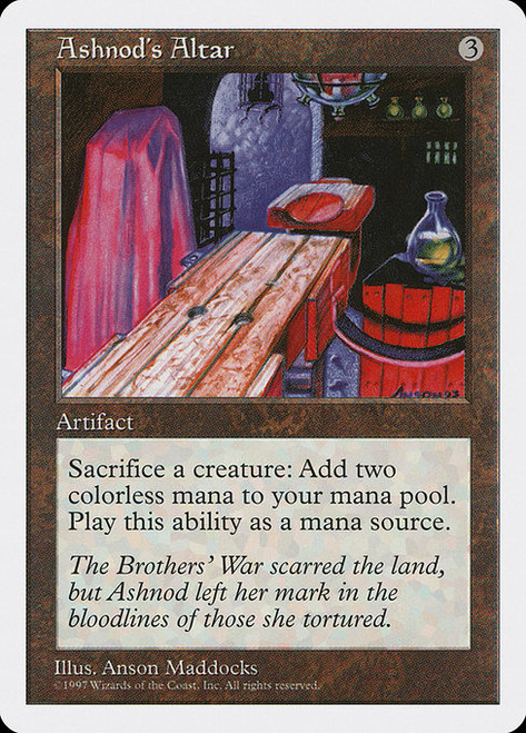 Ashnod's Altar - 5th Edition