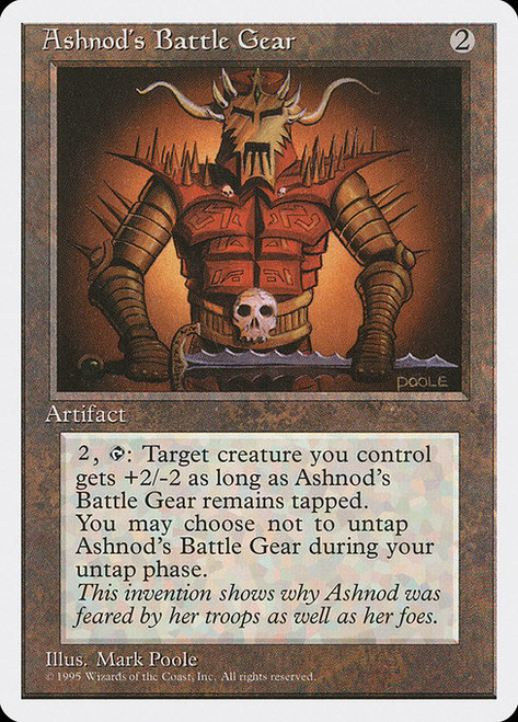 Ashnod's Battle Gear - 4th Edition
