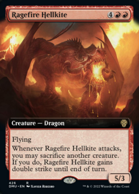 Ragefire Hellkite - Dominaria United: Extended Arts [F]