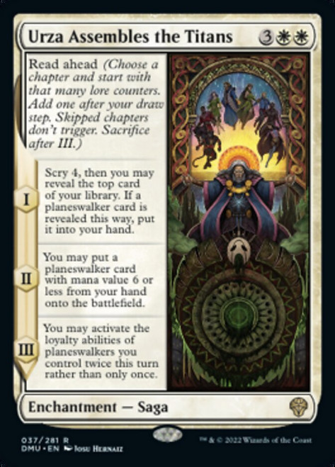 Urza Assembles the Titans - Dominaria United