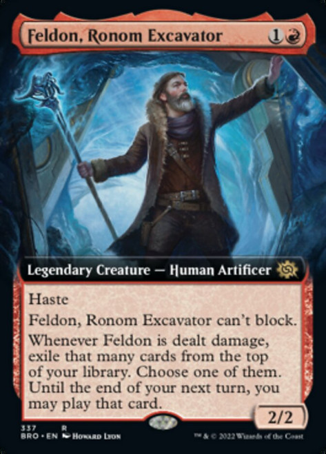 Feldon, Ronom Excavator - The Brothers War: Extended Arts [F]