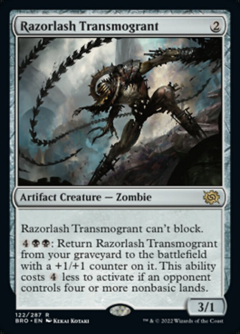 Razorlash Transmogrant - The Brothers War